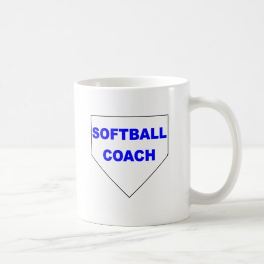 SOFTBALL-TRAINER-TASSE KAFFEETASSE (Rechts)