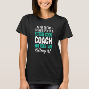 Softball-Trainer Würdigung Danke Trainer T-Shirt