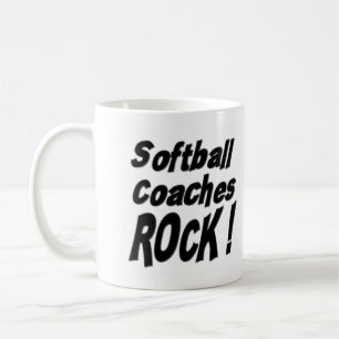 Softball trainiert Felsen! Tasse