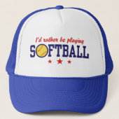 Softball Truckerkappe (Vorderseite)