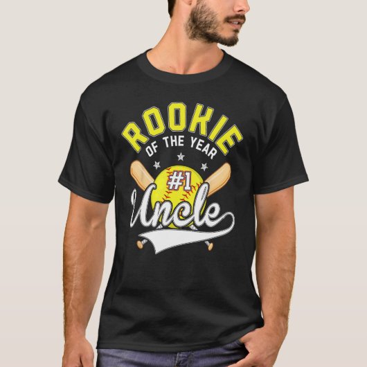 Softball Uncle Rookie des 1. T-Shirt (Vorderseite)