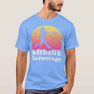 Softball und Mikroskopie - Frauen oder Mädchen T-Shirt