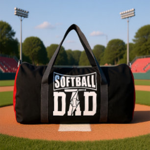 Softball-Vater Baseball-Legende Blitz Duffle Bag