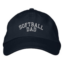 Softball-Vater bestickt