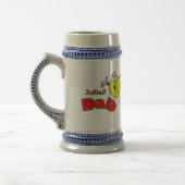 Softball-Vater Bierglas (Links)