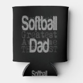 Softball Vater Extraordinator Dosenkühler (Vorderseite)