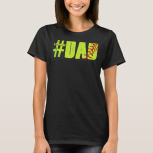 Softball Vater Liebe Vater Legendäre Softball Pla T-Shirt