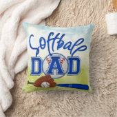 Softball Vater Pillow Kissen (Decke)