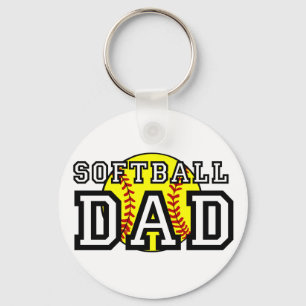 Softball-Vater Schlüsselanhänger