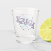 Softball-Vater Schnapsglas (Rückseite)