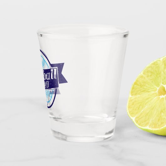 Softball-Vater Schnapsglas (Rechts)