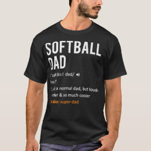 Softball Vater Shirt Fathers Day Gift Son