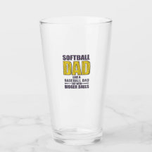 Softball-Vater SVG, Lustiges Shirt-Design