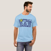 Softball-Vater T-Shirt (Vorne ganz)