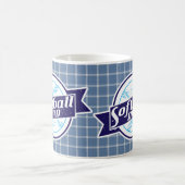 Softball Vater Tasse (Mittel)