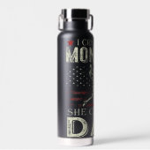 Softball-Vater Trinkflasche (Vorne)