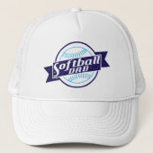 Softball-Vater Truckerkappe (Vorderseite)