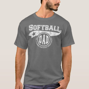 Softball Vater Vatertag Geschenk Vater Sport Männe T-Shirt