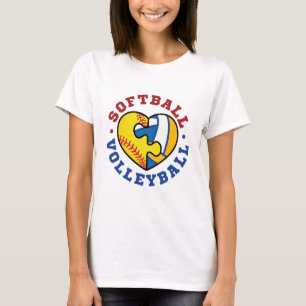 Softball Volleyball T-Shirt