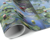 Softball-Wasserlilien Geschenkpapier (Rolleneckpunkt)