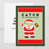 Softball Weihnachten (Vorne/Hinten)