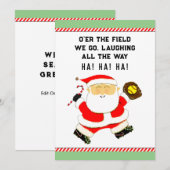 Softball Weihnachten (Vorne/Hinten)