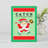 Softball Weihnachten (Stehend Vorderseite)