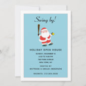 Softball Weihnachtsfeier Einladung (Vorderseite)