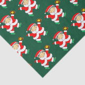 Softball-Weihnachtsgeschenk Seidenpapier (Ausschnitt)