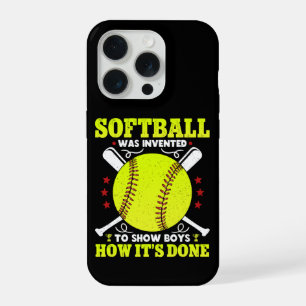 Softball wurde erfunden, um Jungen zu zeigen, wie  iPhone 15 Pro Hülle