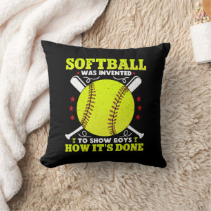 Softball wurde erfunden, um Jungen zu zeigen, wie Kissen