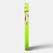 Softball Yellow Fast Monogram IPAD MINI Case (Rückseite / Links)