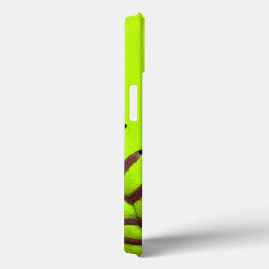 Softball Yellow Fast Monogram IPAD MINI Case (Rückseite / Rechts)