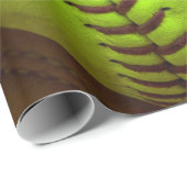 Softball Yellow Fast Pitch 8HE 10HE Wrapping Paper Geschenkpapier (Rolleneckpunkt)