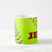 Softball Yellow Fast Pitch 8U 10U Kaffee Cup Tasse (Mittel)