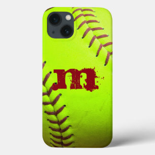 Softball Yellow Fast Pitgram SAMSUNG S4 Case