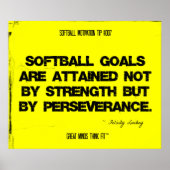 Softball-Zitate in Threads 007 Poster (Vorne)