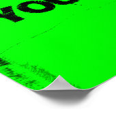 Softball-Zitate in Threads 009 Poster (Ecke)