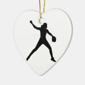 Softballkrug Keramikornament (Links)