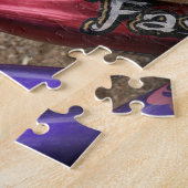 Softballschläger in Dugout Puzzle (Seite)