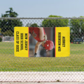 Softballspielerin Abschluss Absolvent Senior Außen Banner (Insitu)