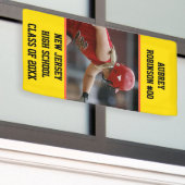 Softballspielerin Abschluss Absolvent Senior Außen Banner (Äußeres Gebäude)