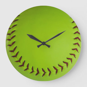 Softballuhr Große Wanduhr