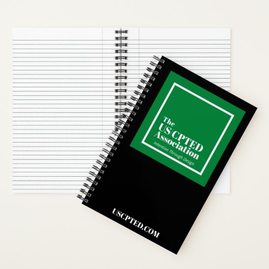 Softcover US CPTED Association Notebook Notizblock (Innen)