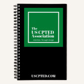 Softcover US CPTED Association Notebook Notizblock (Vorderseite)
