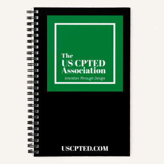 Softcover US CPTED Association Notebook Notizblock