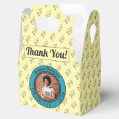 Softcreme-Foto Moderne Abschlussfeier Danke schön Geschenkschachtel (Geöffnet)