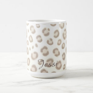 Softes Tier Luxusmuster Eleganter Tierdruck Kaffeetasse