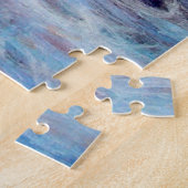 Softest Serenade - Lila Abstrakte Kreise Kunst Puzzle (Seite)