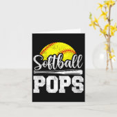 Softle Pops Softll Player Game Day Father&# s Day Karte (Gelbe Blume)